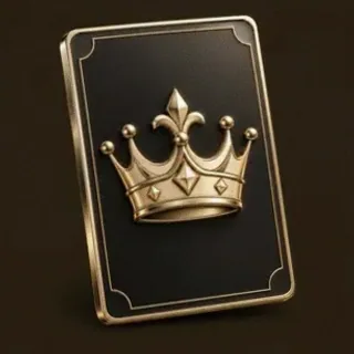 Crowned casino card — Mafia 77777