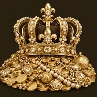 Gold treasure pile — Mafia 77777